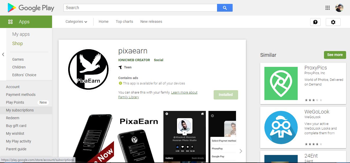 pixaearn